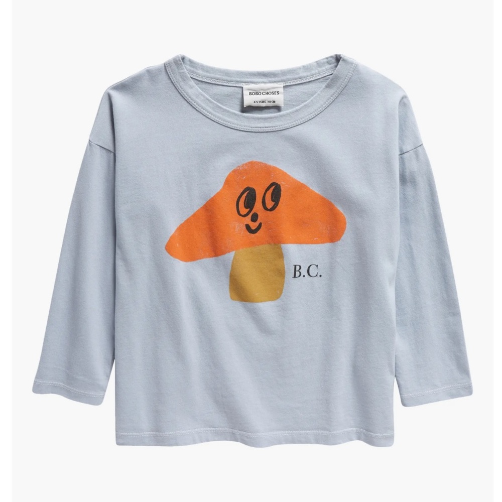 Bobo choses Kids' Mr. Mushroom Long Sleeve Graphic T-Shirt